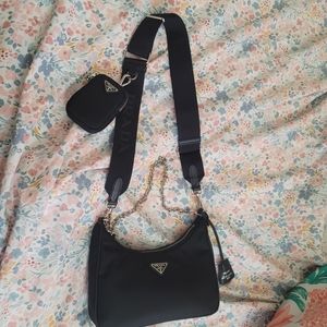 Prada re edition nylon crossbody